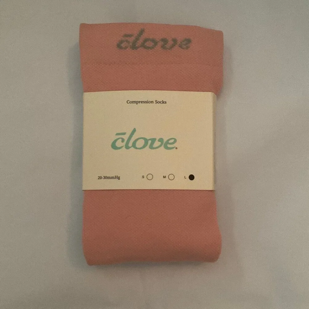 Clove Compression Socks Just Pink